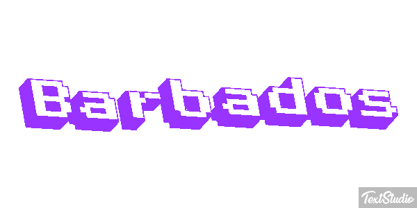 Barbados Text effect
