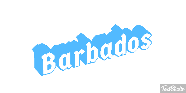 Barbados Text effect
