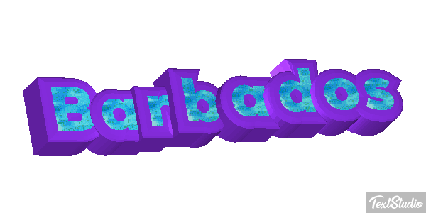 Barbados Text effect