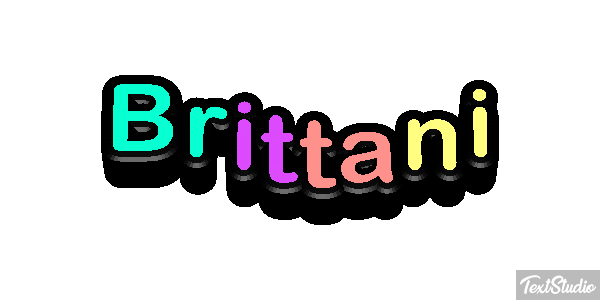 Brittani Efecto de texto