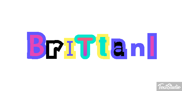 Brittani Efecto de texto