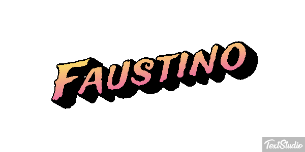 Faustino テキスト効果