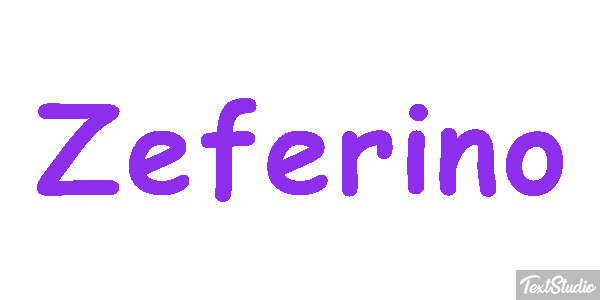 Zeferino Effet de texte