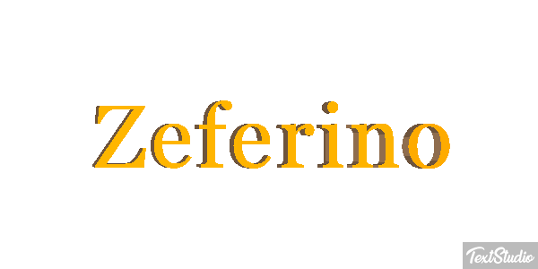 Zeferino Effet de texte