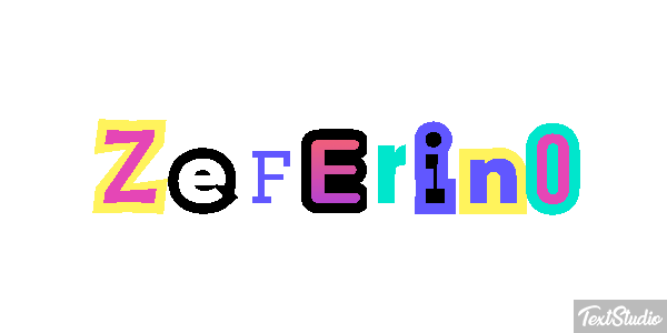 Zeferino Effet de texte