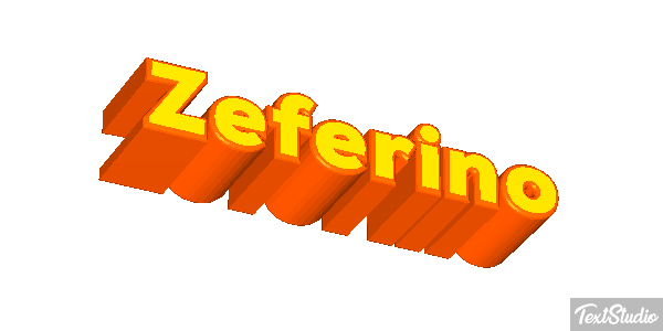 Zeferino Effet de texte