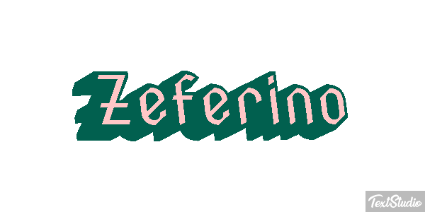 Zeferino Effet de texte