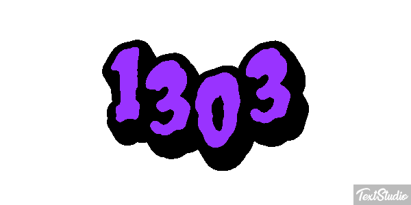 1303 Текстовый эффект