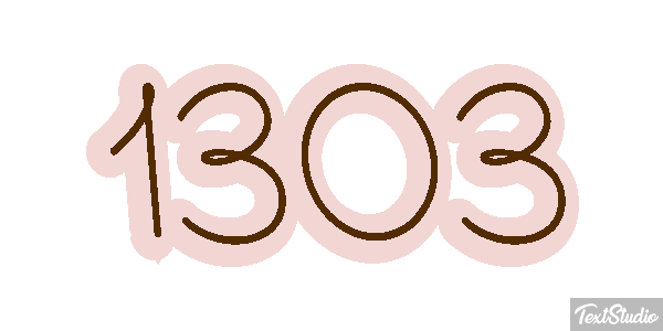 1303 Текстовый эффект