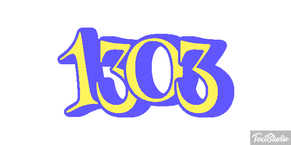 1303 Текстовый эффект