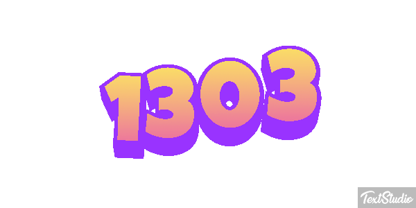1303 Текстовый эффект