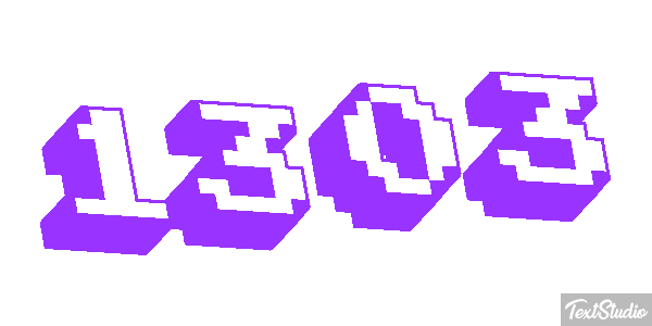 1303 Текстовый эффект