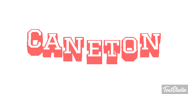 Caneton Texteffekt