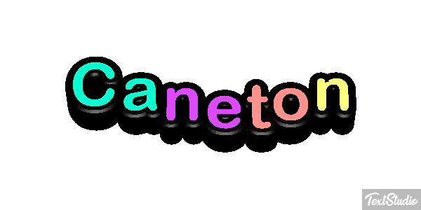 Caneton Texteffekt
