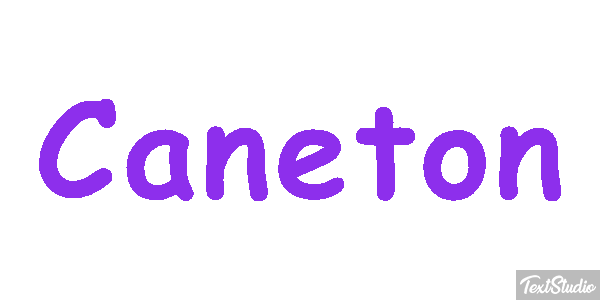 Caneton Texteffekt