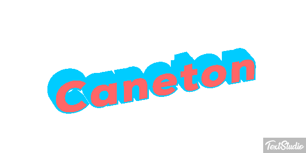 Caneton Texteffekt