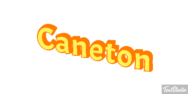 Caneton Texteffekt