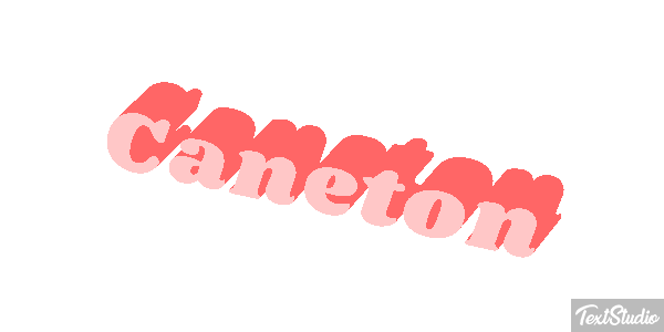 Caneton Texteffekt