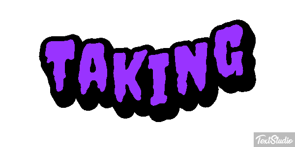 Taking Effet de texte