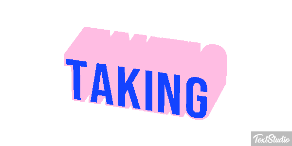 Taking Effet de texte