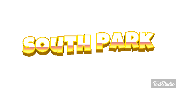 South Park Effet de texte