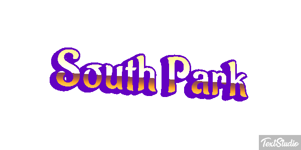 South Park Effet de texte
