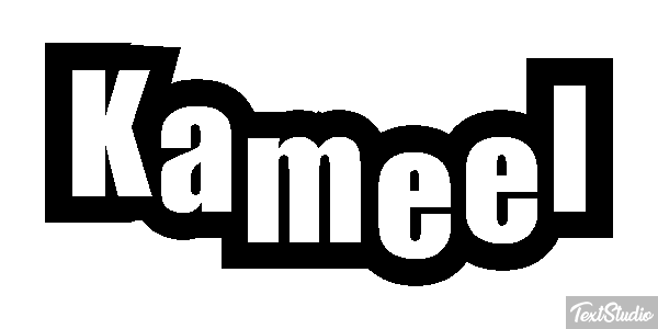 Kameel Tekst effect