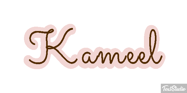 Kameel Tekst effect
