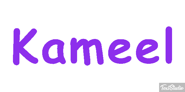 Kameel Tekst effect
