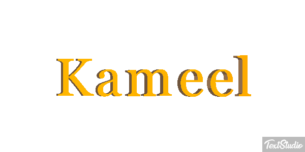 Kameel Tekst effect