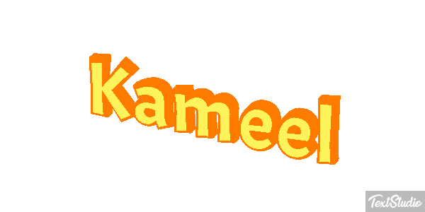 Kameel Tekst effect