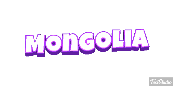 Mongolia Texteffekt