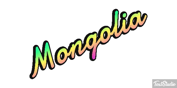 Mongolia Texteffekt