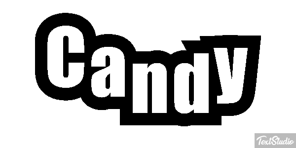 Candy Текстовый эффект