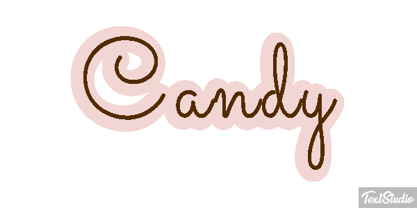 Candy Текстовый эффект