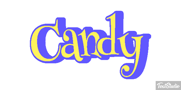 Candy Текстовый эффект