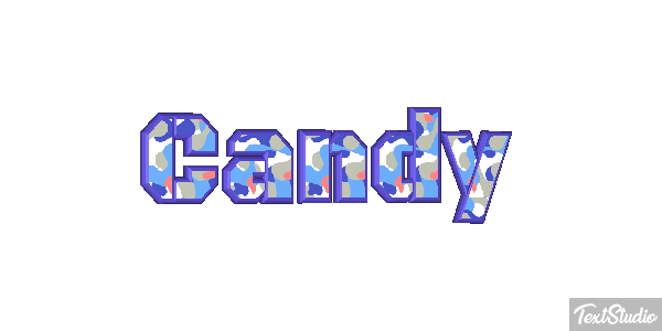 Candy Текстовый эффект