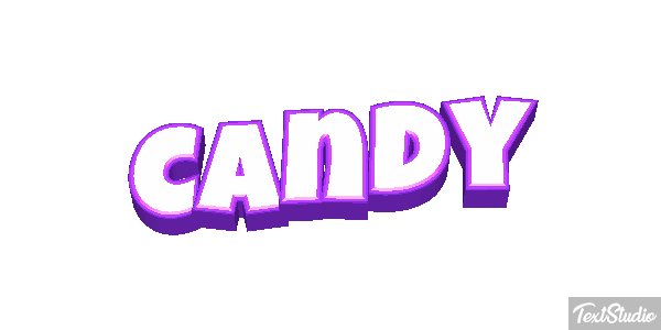 Candy Текстовый эффект