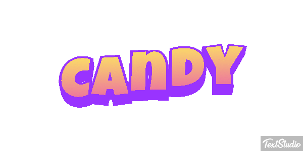 Candy Текстовый эффект
