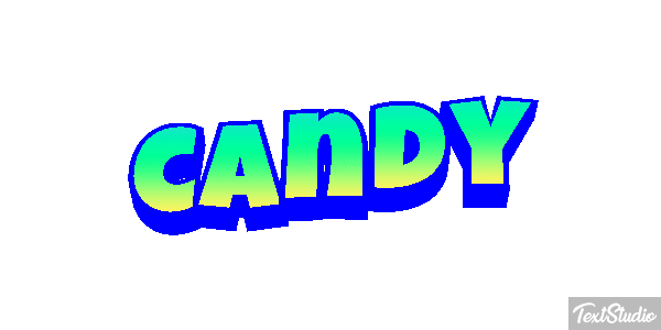 Candy Текстовый эффект