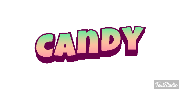 Candy Текстовый эффект