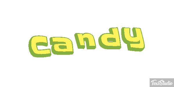 Candy Текстовый эффект
