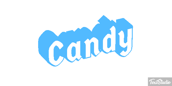 Candy Текстовый эффект