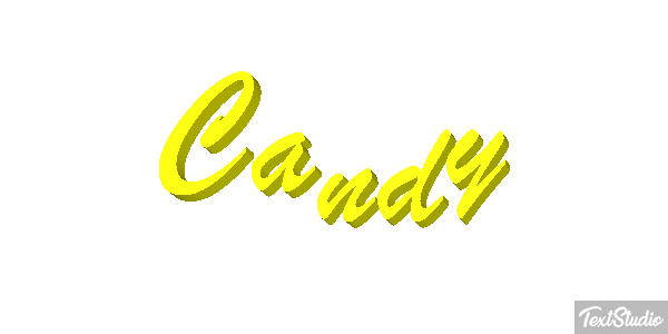 Candy Текстовый эффект