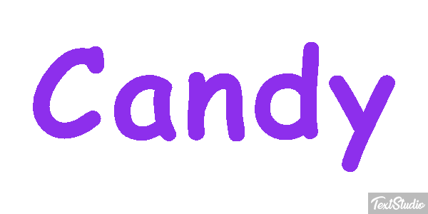 Candy Текстовый эффект