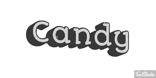 Candy Текстовый эффект