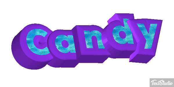 Candy Текстовый эффект
