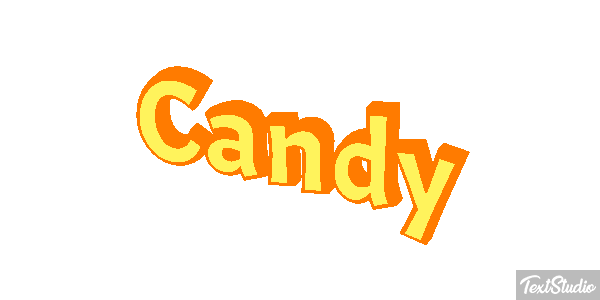 Candy Текстовый эффект