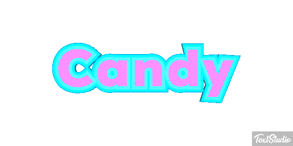 Candy Текстовый эффект