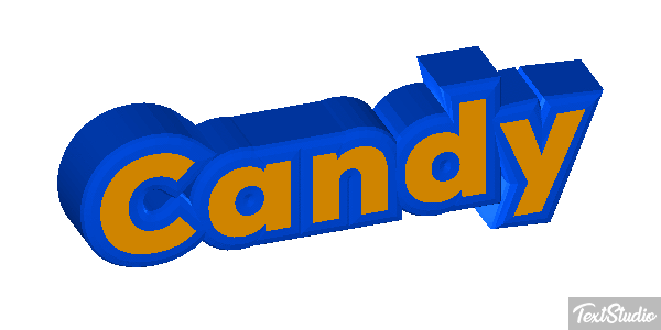 Candy Текстовый эффект
